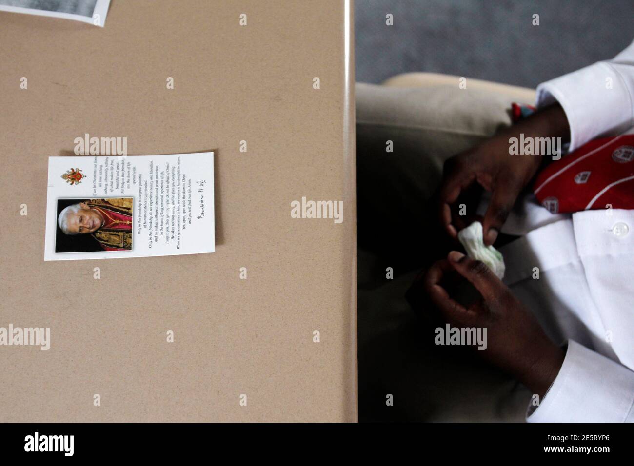 Prayer card hi-res stock photography and images - Alamy