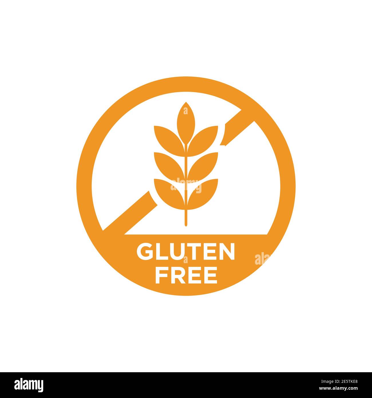 Gluten free icon Stock Vector