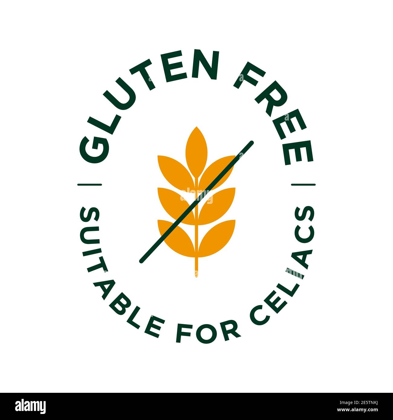 Gluten free vector icon. Stock Vector