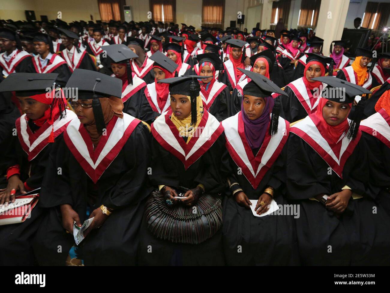 Graduation Simba University graduation ceremony africa hi-res stock photography and ...