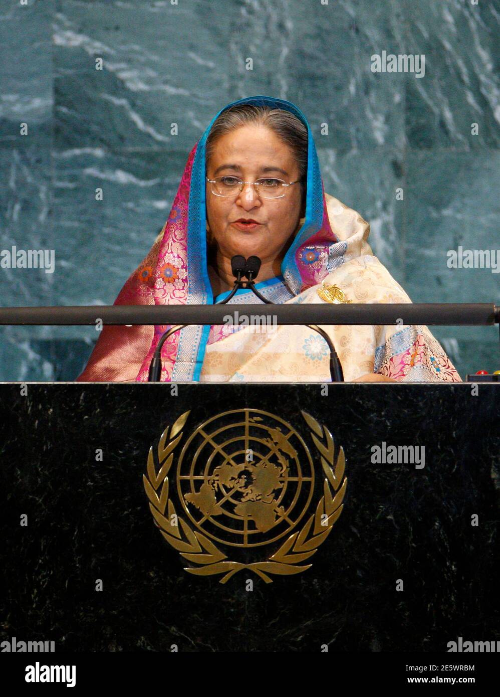 Bangladesh s Prime Minister Sheikh Hasina Addresses The 65th Session Of The United Nations 