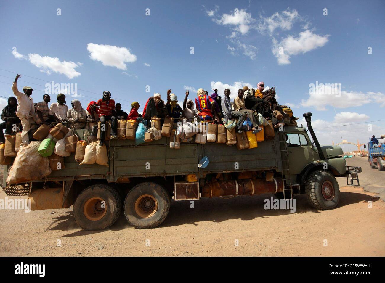 refugee-transport-hi-res-stock-photography-and-images-alamy