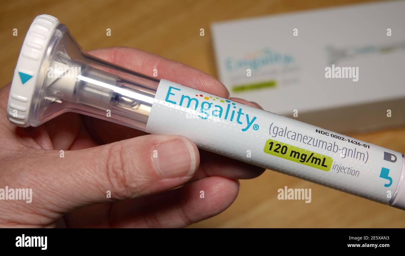 Emgality hires stock photography and images Alamy