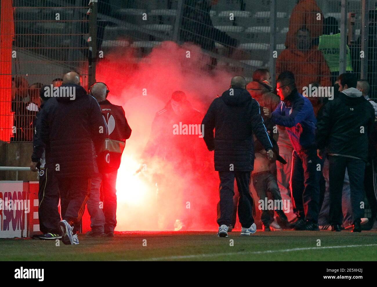 Fenerbahce flares hires stock photography and images Alamy