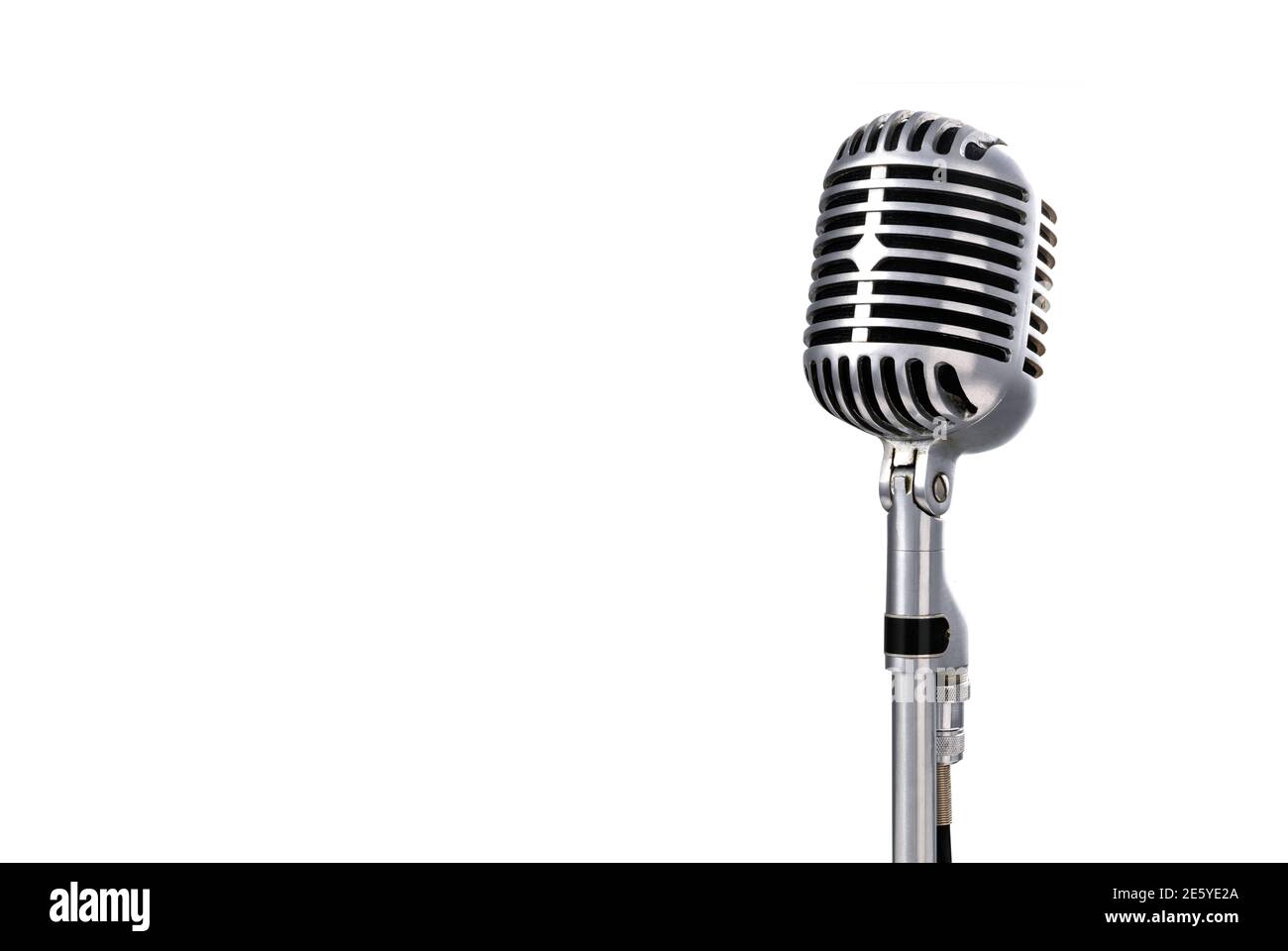 Classic vintage microphone Stock Photo Alamy