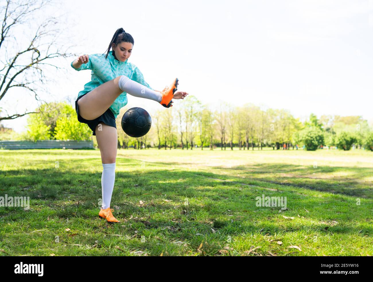 Practicing football hires stock photography and images Alamy
