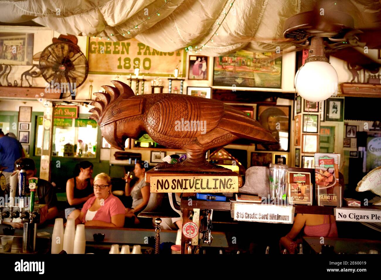 Souvenirs at the Little White House in Key West, Florida, FL USA