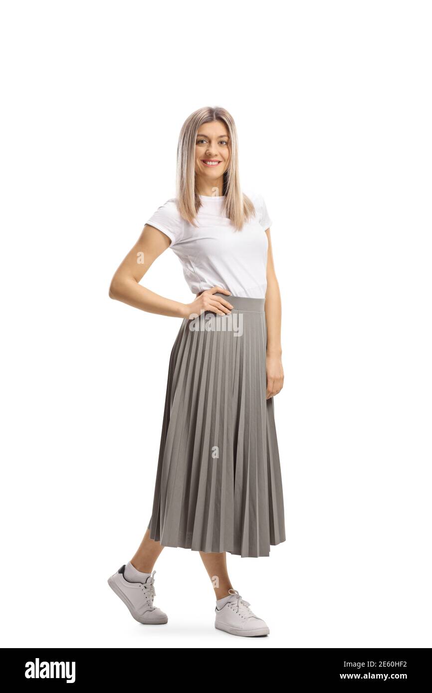 meer. メーア BOX PLEATS SKIRT /NYV-