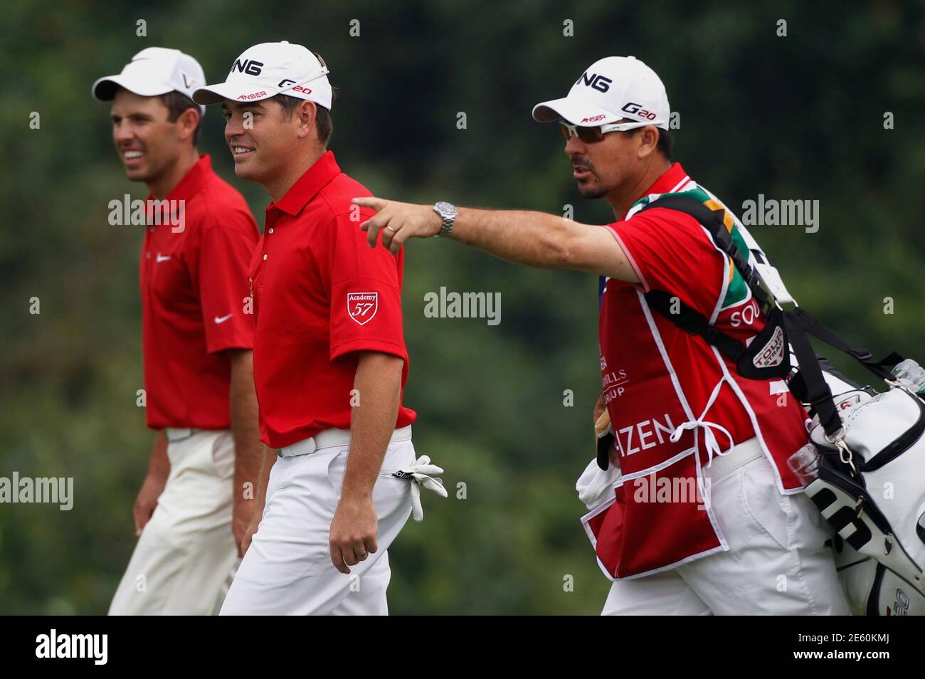 Caddie To Louis Oosthuizen Of South Africa High Resolution Stock Photography And Images Alamy