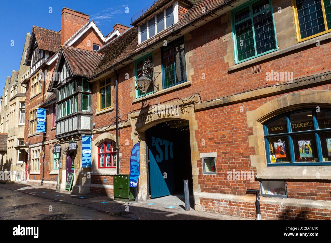 The Story Museum (it celebrates story in all forms), Oxford, Oxfordshire, UK. Stock Photo