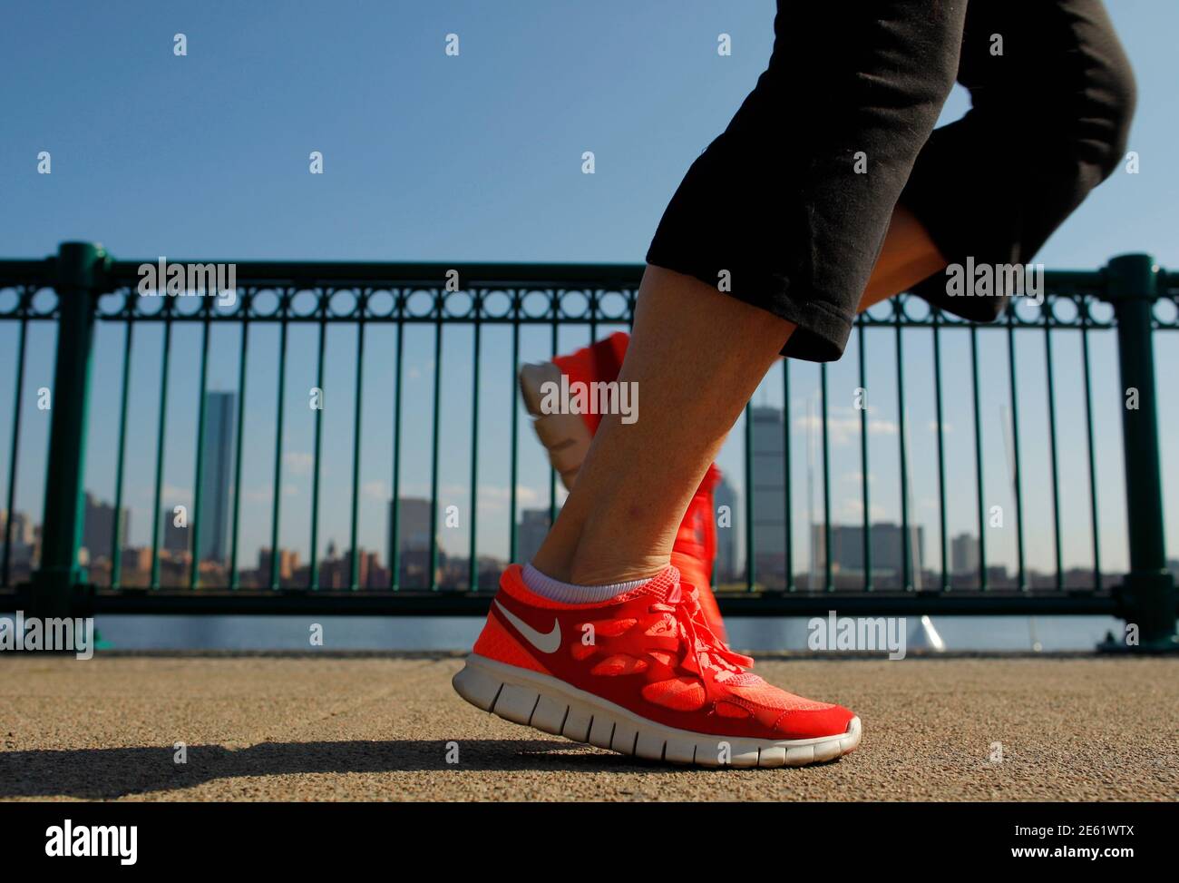 Wearing nike shoes hi-res stock photography and images - Alamy