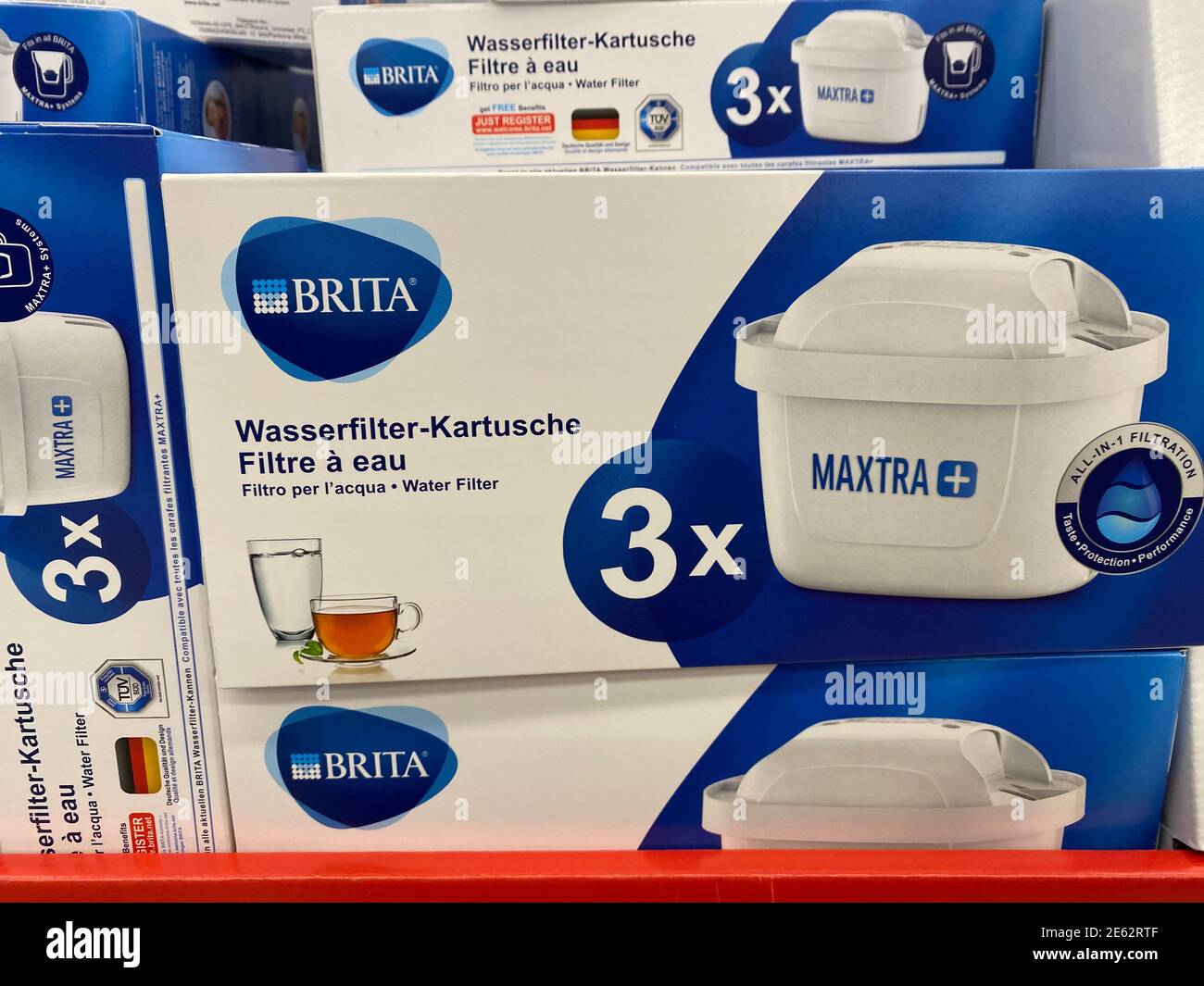 Pack de 9 filtres à eau Brita Maxtra+ Universal