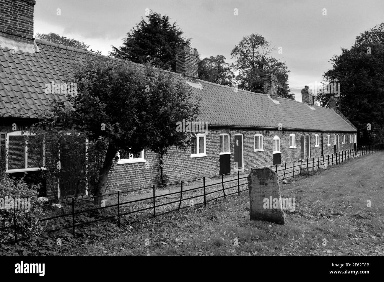 The Bede house Almshouses, Tattershall Castle, Tattershall village