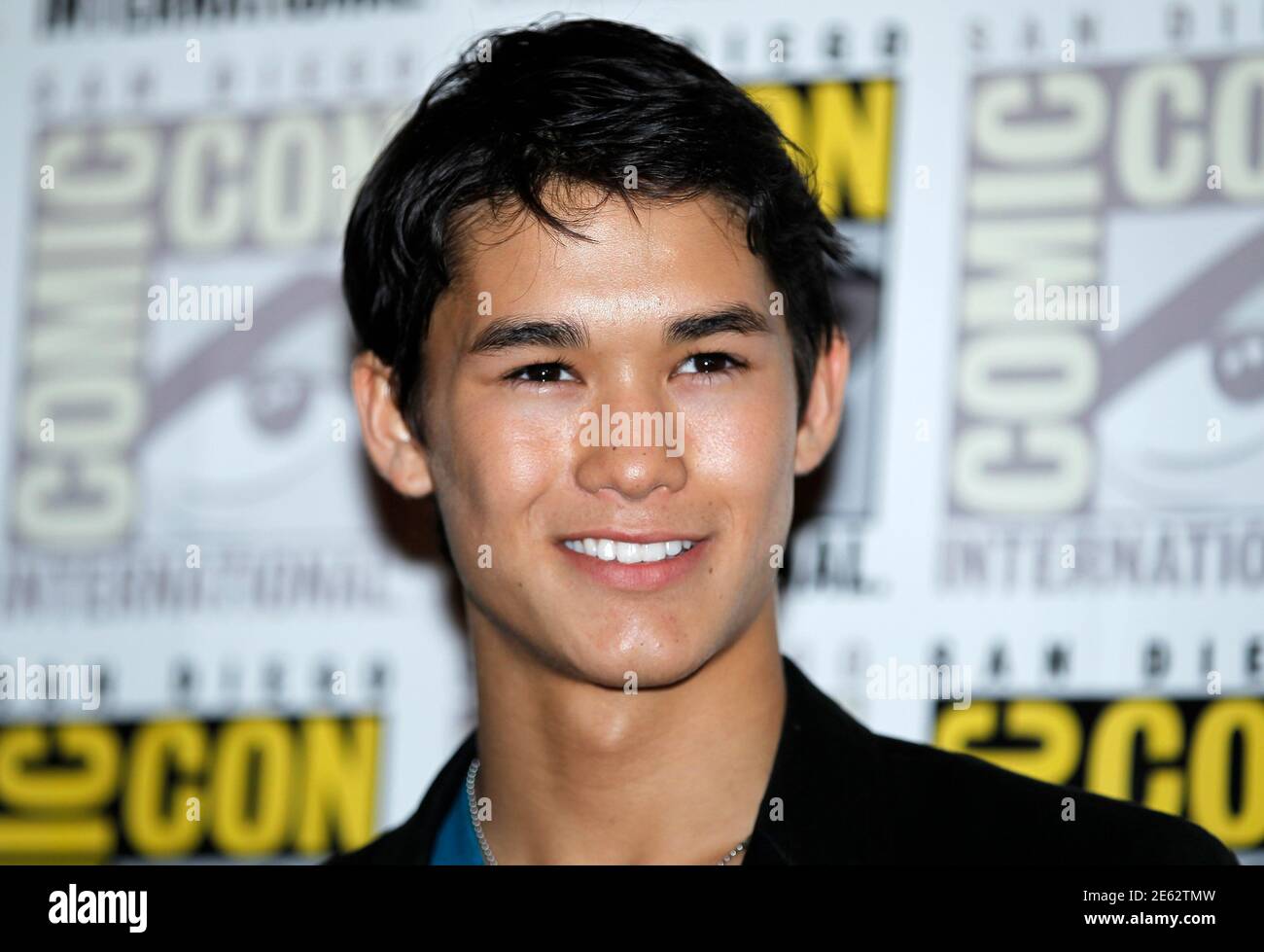 Actor Boo Boo Stewart poses to promote "Breaking Dawn" from the Twilight  Saga at Comic Con in San Diego, California July 21, 2011. REUTERS/Mike  Blake (UNITED STATES - Tags: ENTERTAINMENT Stock Photo - Alamy