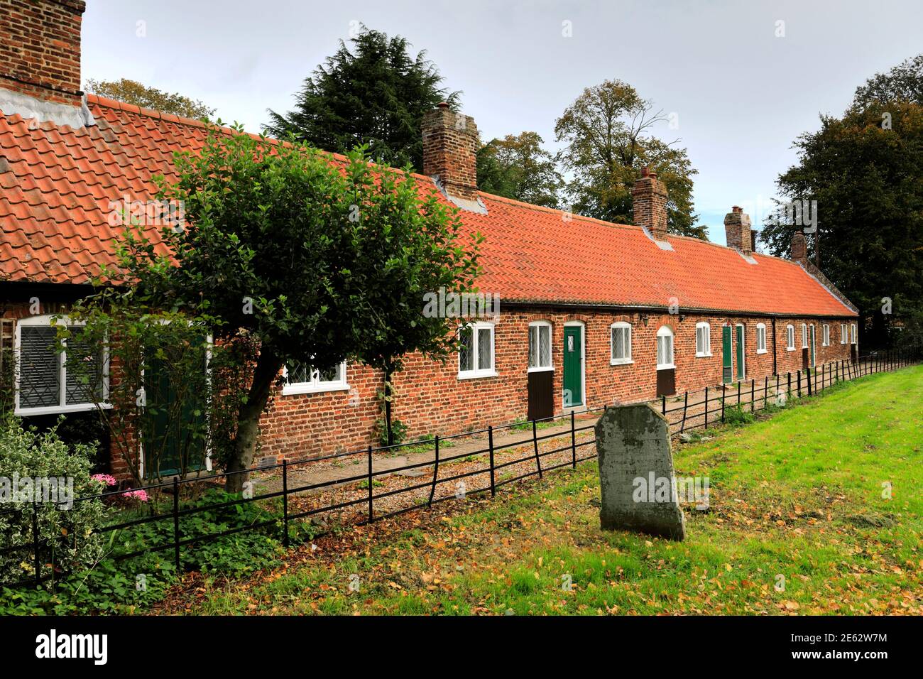 The Bede house Almshouses, Tattershall Castle, Tattershall village