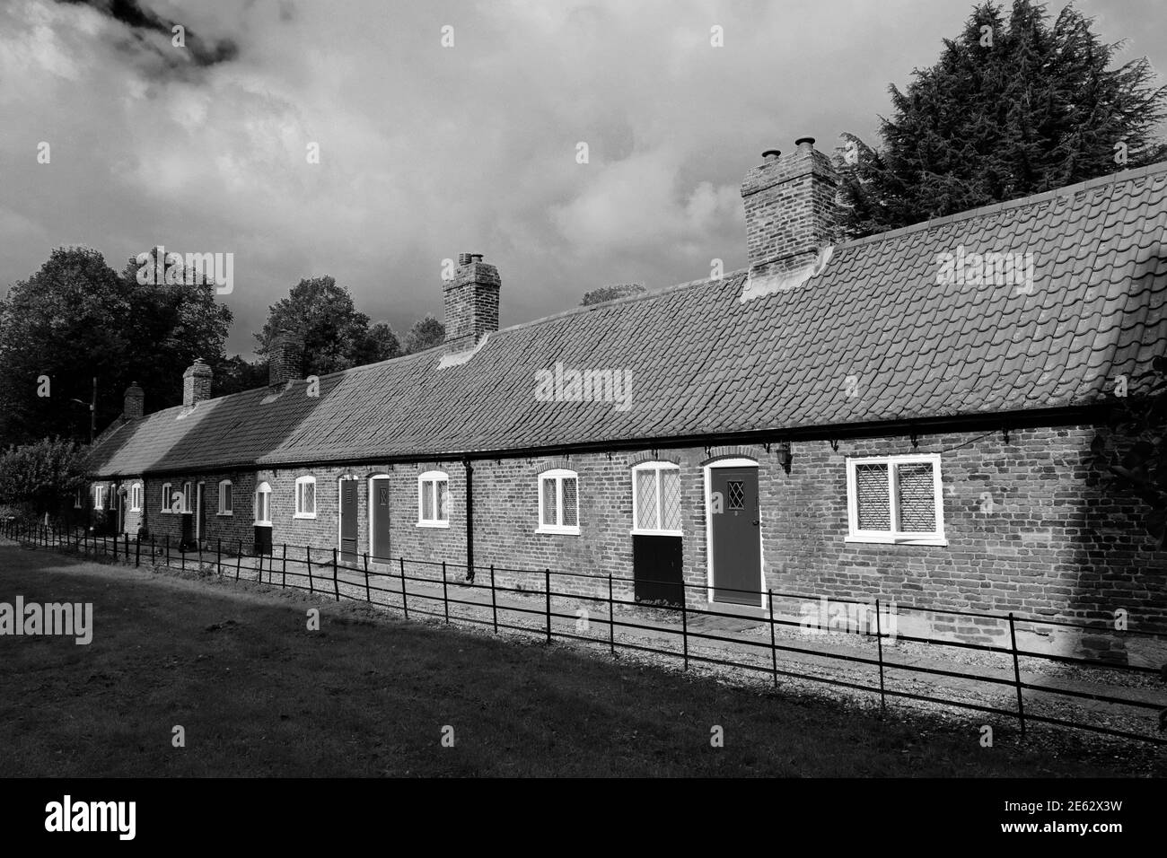 The Bede house Almshouses, Tattershall Castle, Tattershall village