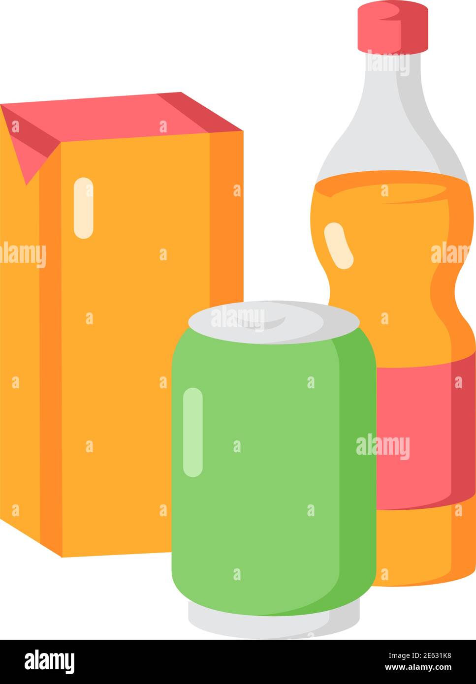 Beverage vector flat color icon Stock Vector