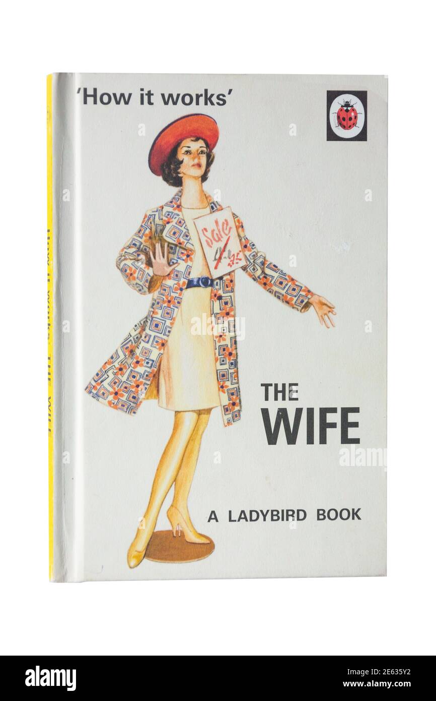 The Ladybird book of The Wife 'How it works', Surrey, England, United Kingdom Stock Photo