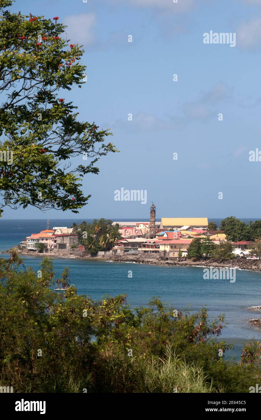 gouyave bay gouyave grenada windward islands west indies Stock Photo