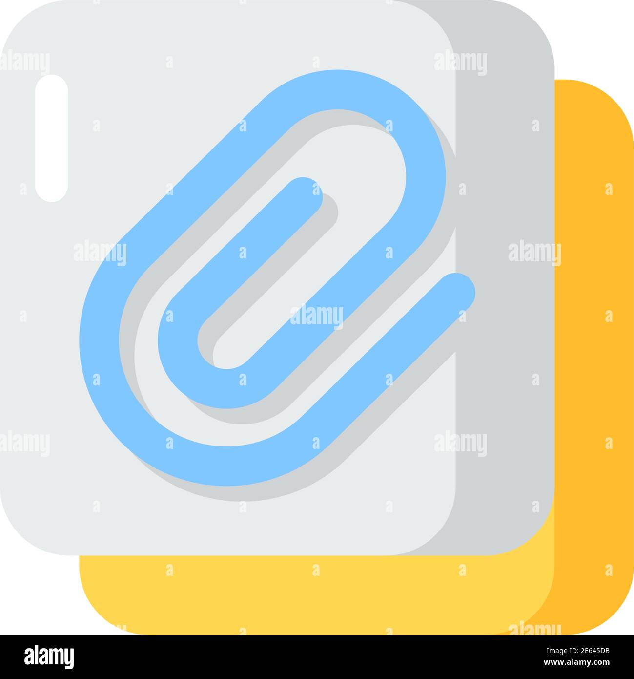 Enclosure vector flat color icon Stock Vector