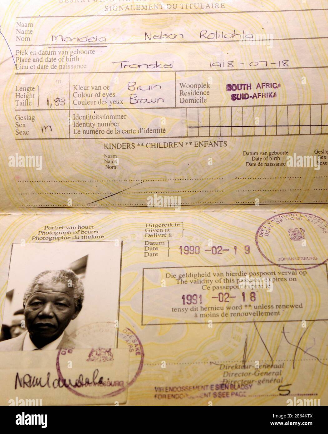 Apartheid Id Cards