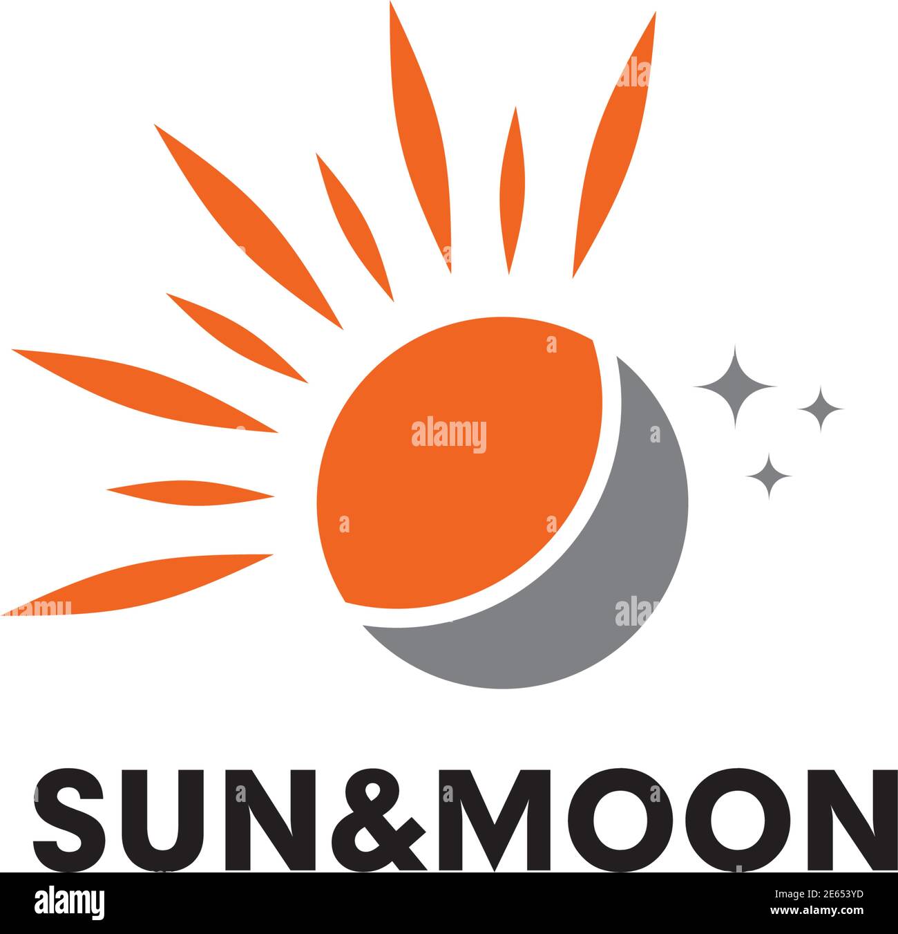 Sun And Moon Logo Design Icon Vector Template Stock Vector Image Art Alamy Sun And Moon Logo Design Icon Vector Template Stock Vector Image Art Alamy