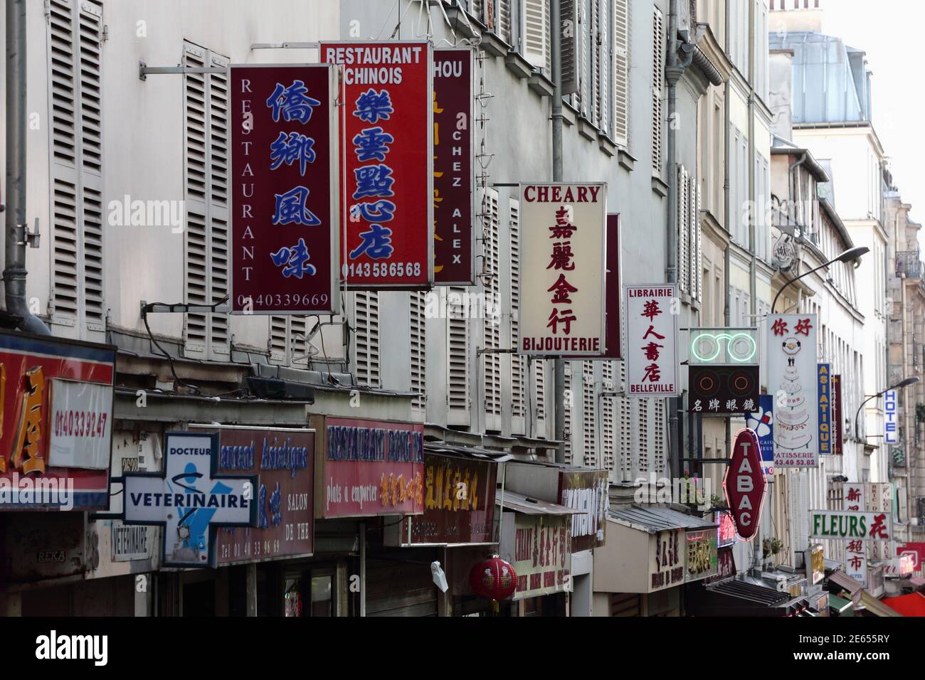 Belleville Paris Chinese High Resolution Stock Photography and Images -  Alamy