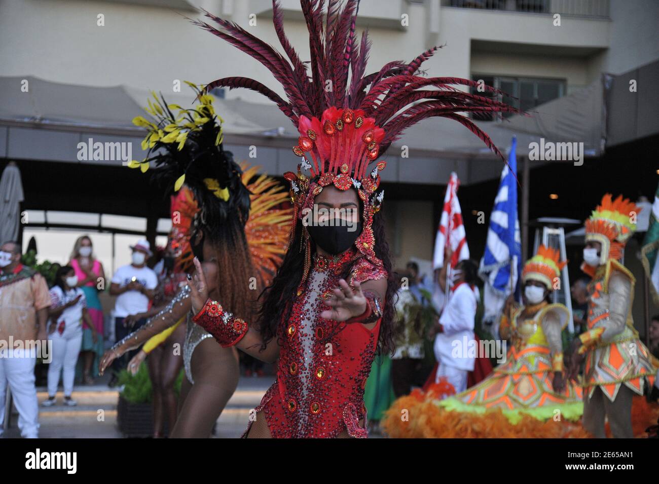 Rio De Janeiro Rio De Janeiro Brasil 28th Jan 21 Int The Special Group Of Carioca Samba Schools Meets Ahead Of Trip To France January 28 21 Rio De Janeiro Brazil The