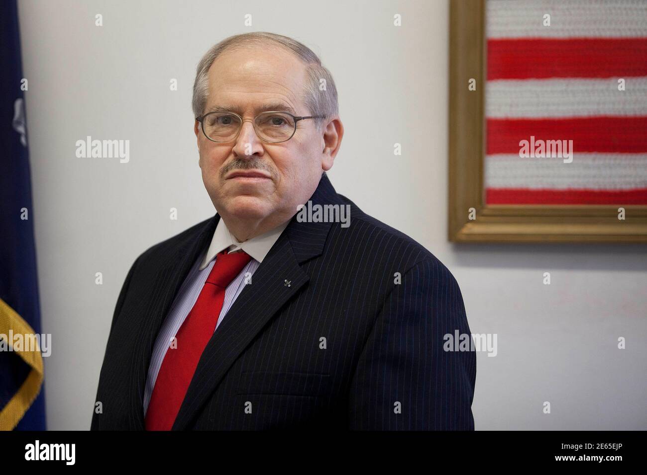 ATTENTION EDITORS - THIS PICTURE IS 12 OF 14 TO ACCOMPANY SPECIAL REPORT USA/FORECLOSURE. SEARCH KEYWORD ' FORECLOSURE' TO SEE ALL IMAGES PXP401-PXP414  New York State Judge Arthur M. Schack poses for a portrait in his office in the New York State Supreme Court in Brooklyn, New York, December 21, 2011. Four years after the banking system nearly collapsed from reckless mortgage lending, federal prosecutors have stayed on the sidelines, even as judges around the country, including Schack, are pointing fingers at possible wrongdoing. Picture taken December 21, 2011. To match Special Report USA/FO Stock Photo