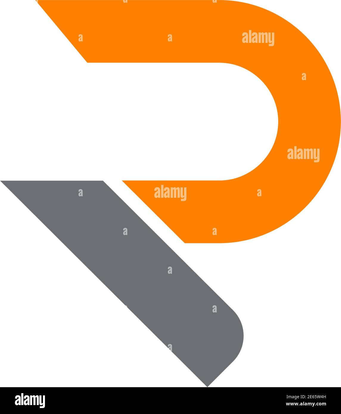 R letter icon logo design inspiration template Stock Vector Image & Art ...