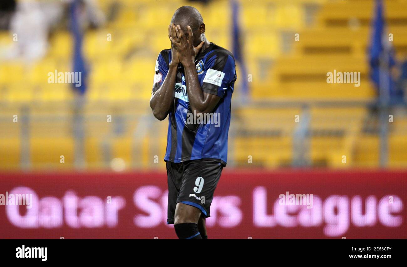 Al Sailiya S Moumoune Dagano Reacts Against Lekhwiya During Their Qatar Stars League Soccer Match In Doha September 13 10 Reuters Fadi Al Assaad Qatar s Sport Soccer Stock Photo Alamy Al Sailiya S Moumoune Dagano Reacts Against Lekhwiya During Their Qatar Stars League Soccer Match In Doha September 13 10 Reuters Fadi Al Assaad Qatar s Sport Soccer Stock Photo Alamy