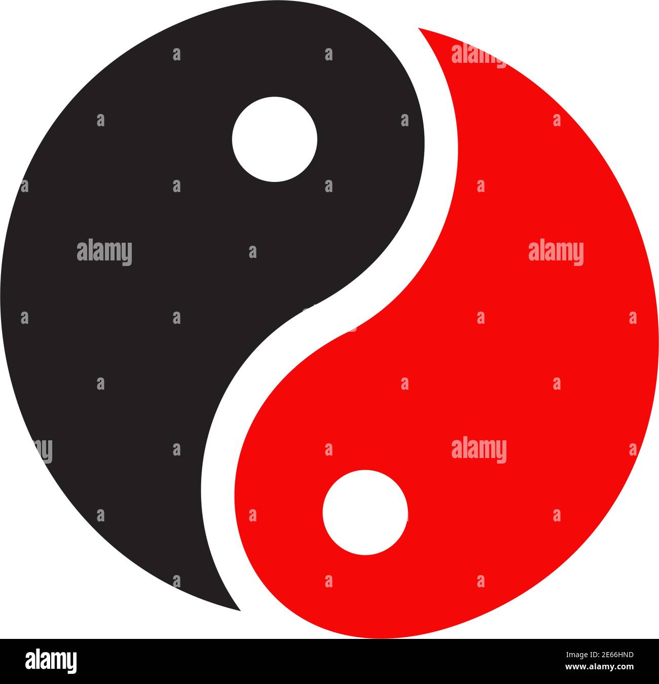 Yin Yang Vectors High Resolution Stock Photography and Images - Alamy