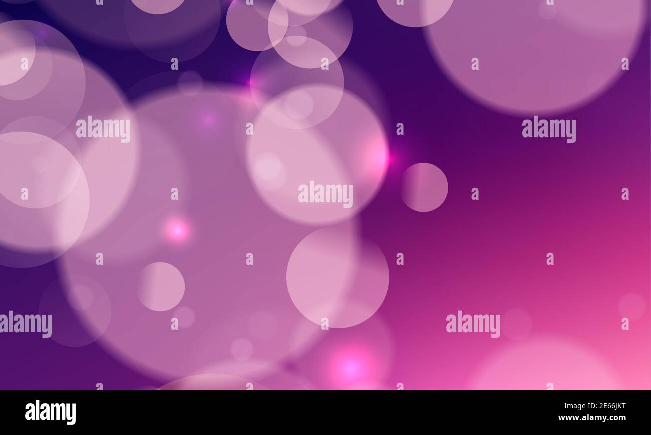 Abstract light golden gradient pink festive bokeh background with ...