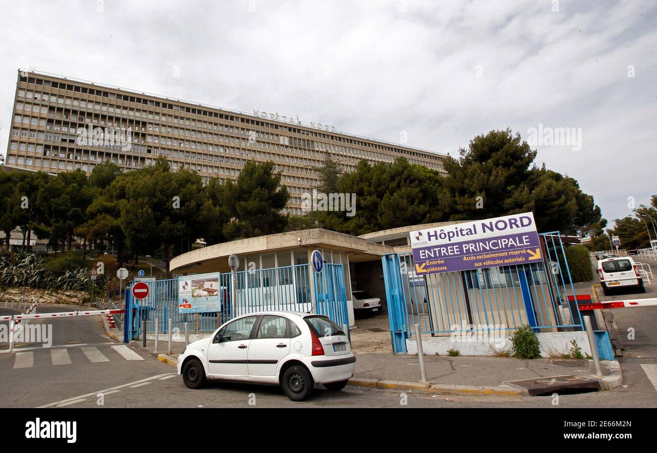 The Hopital Nord public assistance hospital of Marseille (AP-HM) is seen in  Marseille May 12, 2012. The French public assistance hospital sector is  facing financing difficulties for operational and long term projects