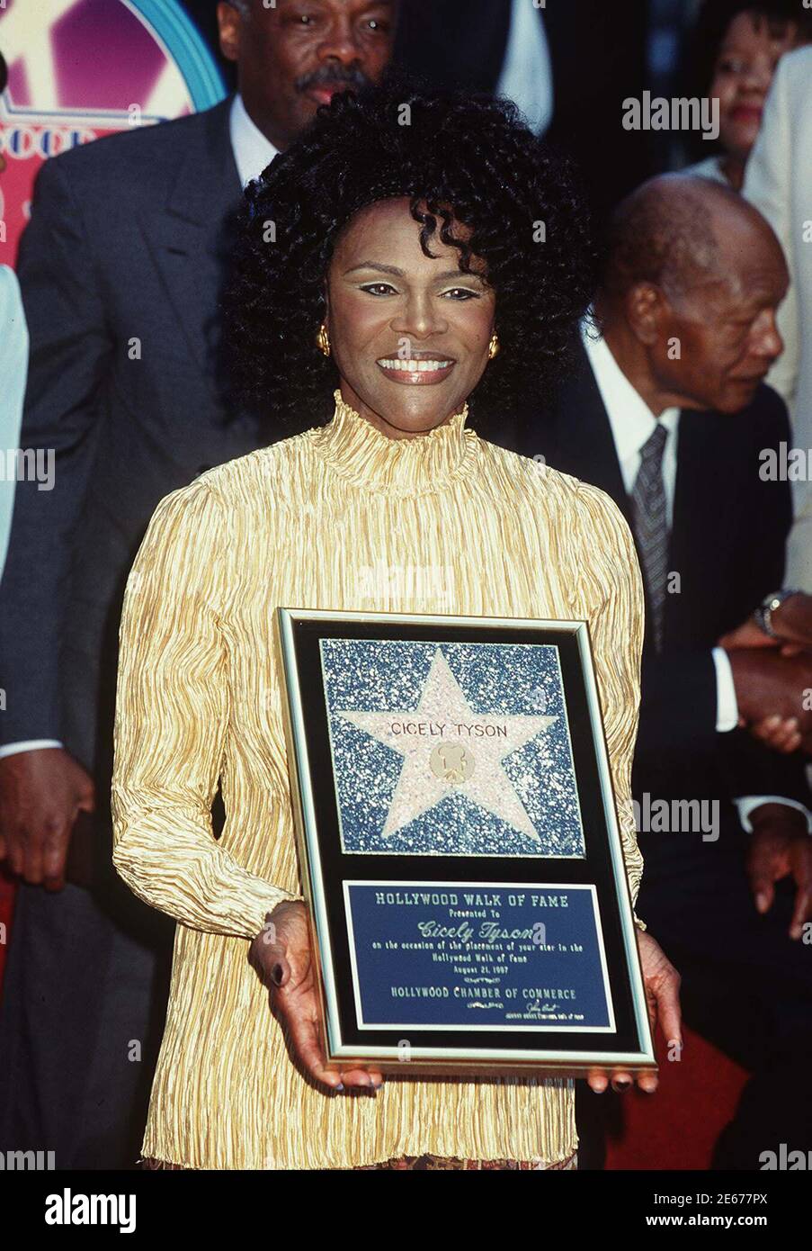 Tyson Cicely -with plaque Stock Photo