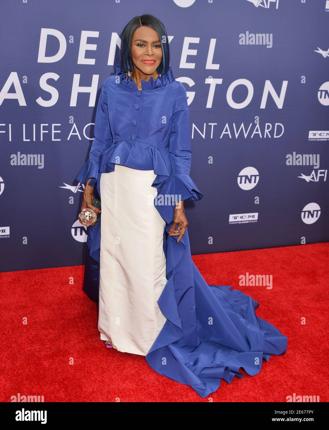 Cicely Tyson 023 attends the American Film Institute's 47th Life Achievement Award Gala Tribute To Denzel Washington at Dolby Theatre on June 6, 2019 in Hollywood, California Stock Photo