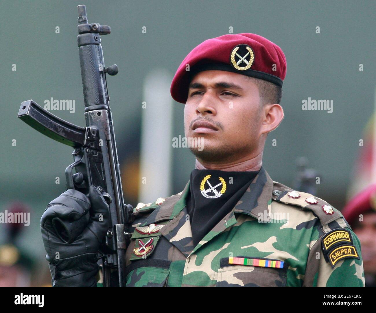 Sri lankan army parade in hi-res stock photography and images - Alamy