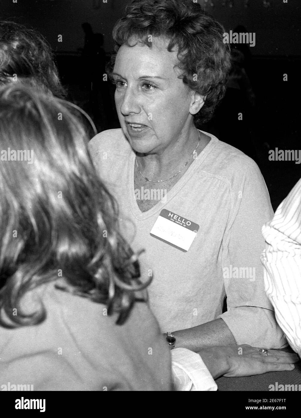 Jean Stapleton at event at Flippers Roller Boogie Palace in Los Angeles, CA circa 1970s Stock Photo