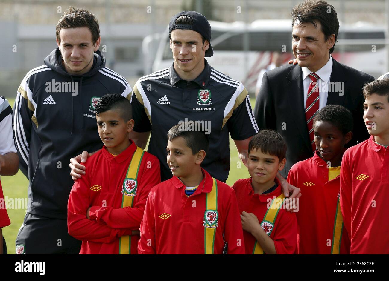 Gareth Bale Children High Resolution Stock Photography And Images Alamy