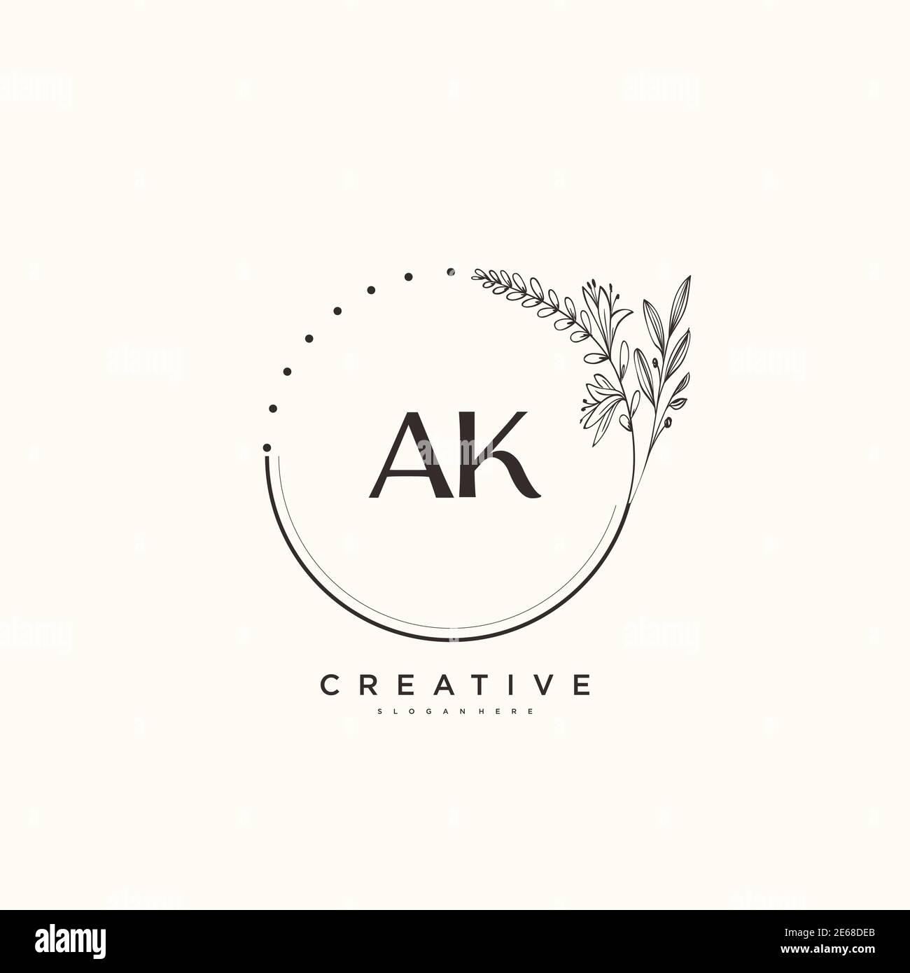 4,123 Ak Monogram Logo Images, Stock Photos, 3D objects, & Vectors