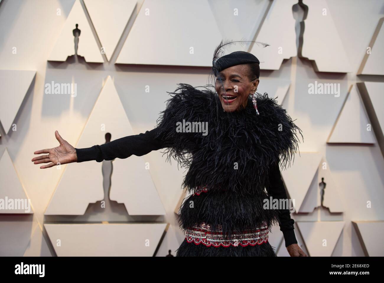 Cicely Tyson arrives on the red carpet of The 91st Oscars® at the Dolby® Theatre in Hollywood, CA on Sunday, February 24, 2019. Stock Photo