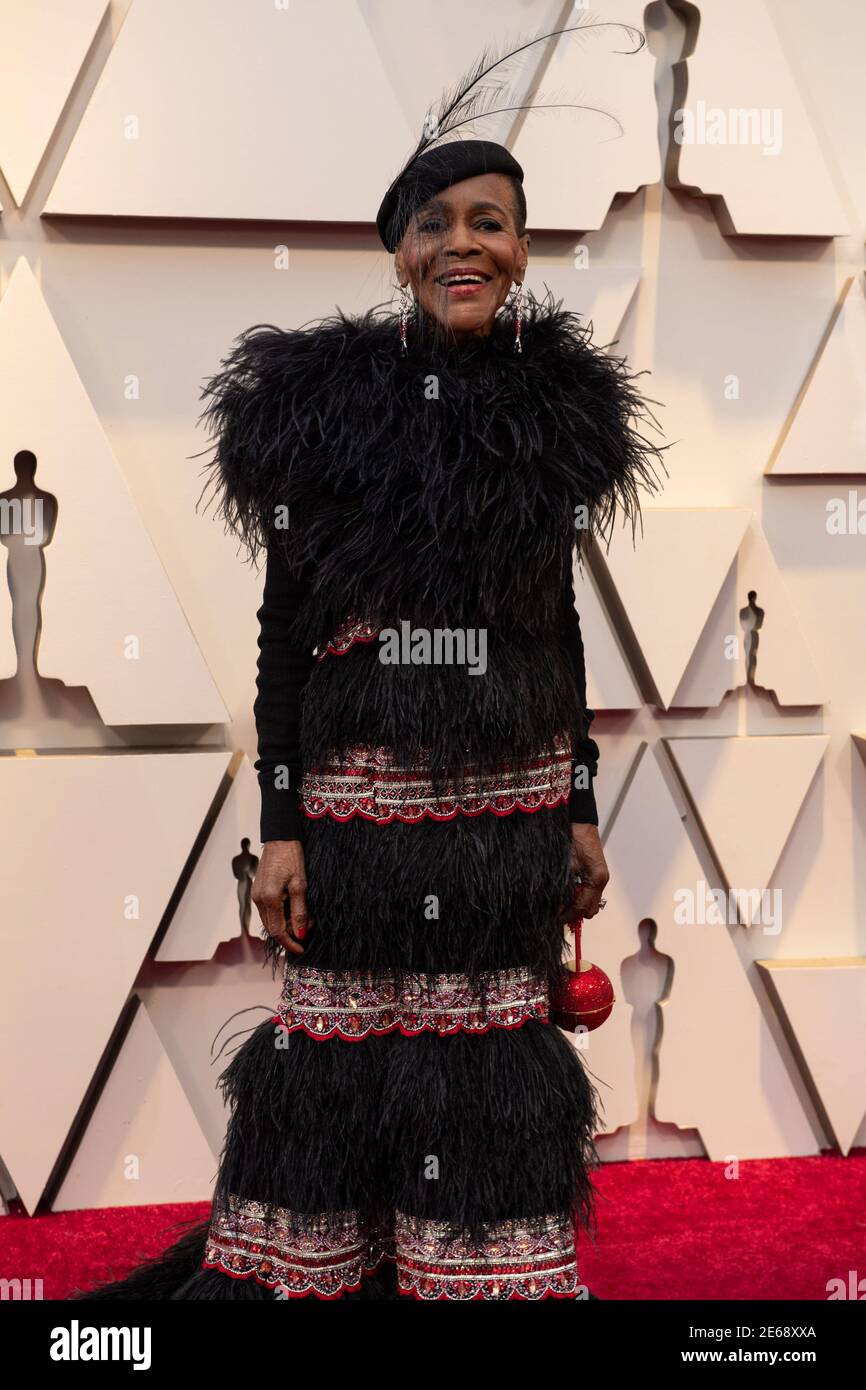 Cicely Tyson arrives on the red carpet of The 91st Oscars® at the Dolby® Theatre in Hollywood, CA on Sunday, February 24, 2019. Stock Photo