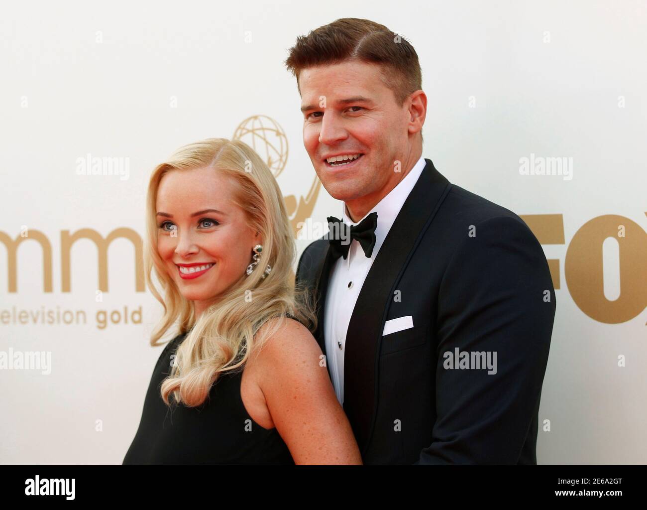 David boreanaz wife jaime hi-res stock photography and images - Alamy