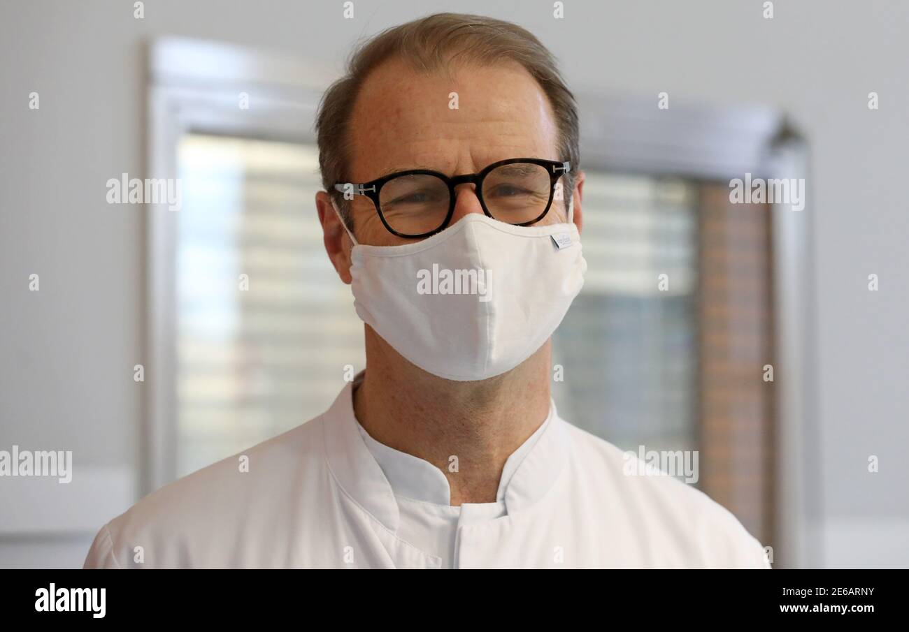 Rostock, Germany. 22nd Jan, 2021. Christian Virchow, head of the