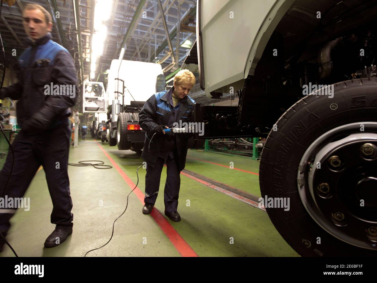 Truck assembly line hi-res stock photography and images - Alamy