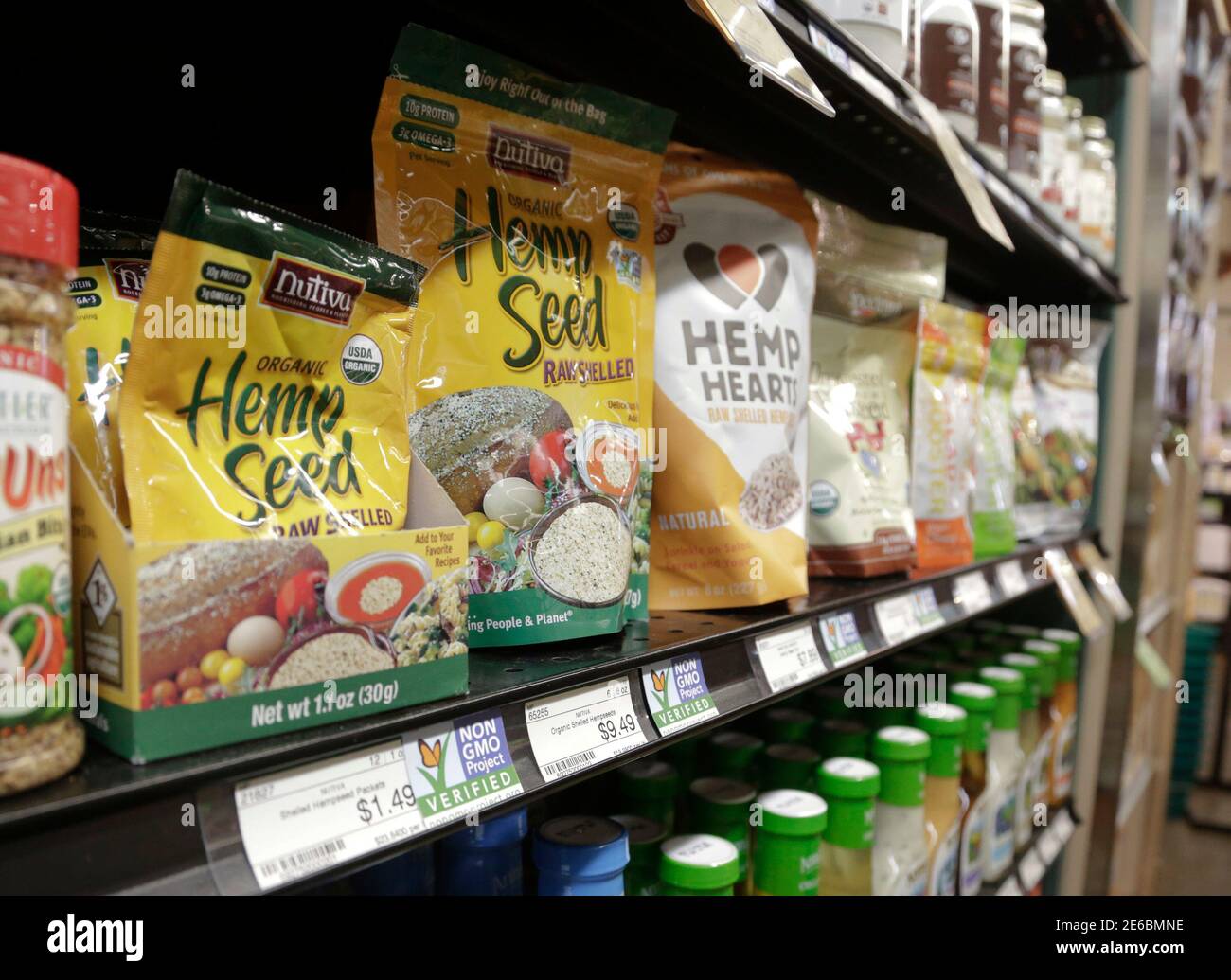 Labels point out products verified to not contain genetically ...