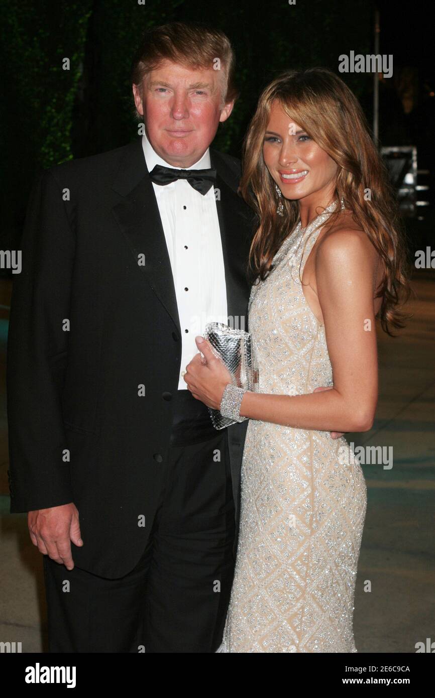 Donald trump and melania 2005 hi-res stock photography and images - Alamy