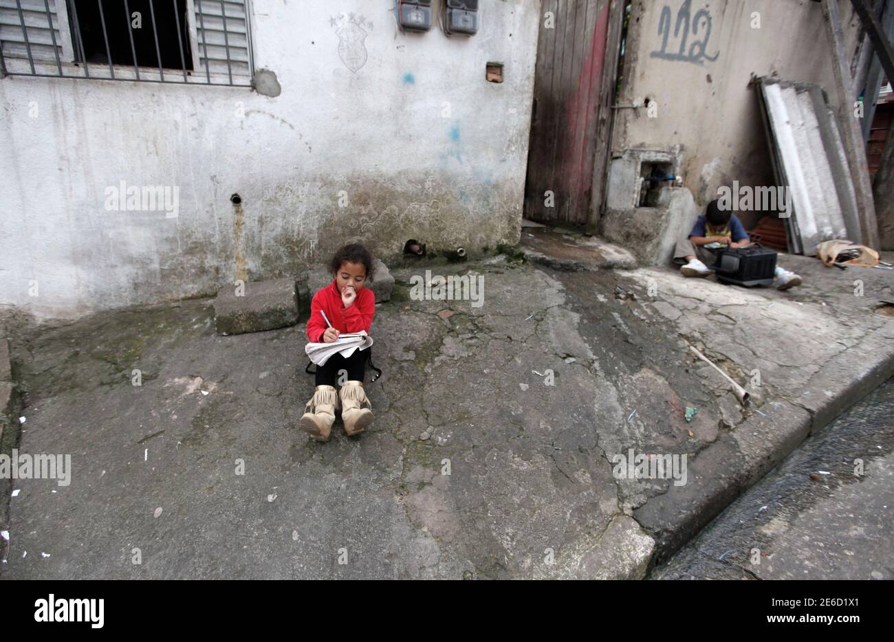 Brazil Education Favela High Resolution Stock Photography and Images