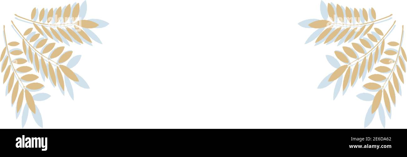 Back to school. Autumn leaves - graphics. Postcard, cover or background for the site, application. Back to school, autumn, deciduous, laurel wreath Stock Vector