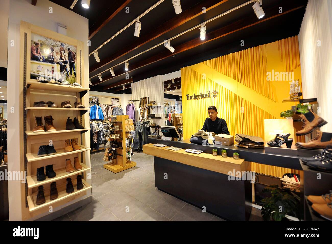 Timberland shop hi-res stock photography and images - Page 2 - Alamy